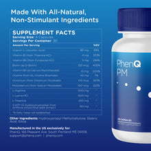 Cargar imagen en el visor de la galería, Add 1 Bottle Of PhenQ PM For Accelerated Fat Loss With 50% Off!